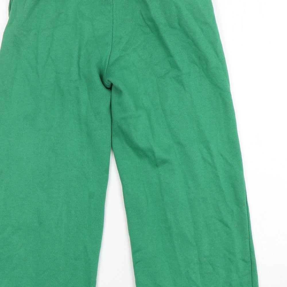 Ego Womens Green  Cotton Sweatpants Trousers Size 8 L26 in Regular