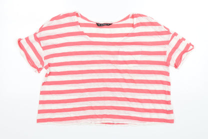 Womens UK Size S Dunnes Stores Multicoloured Basic T-Shirt