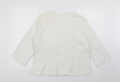 Womens UK Size 18 Wallis Ivory Jacket