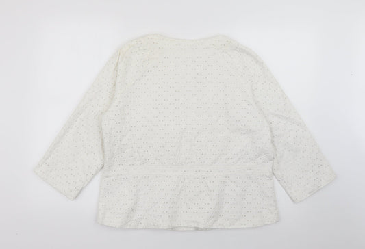 Womens UK Size 18 Wallis Ivory Jacket