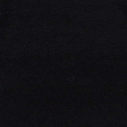 Just Elegance Womens Black Round Neck Striped Acrylic Pullover Jumper Size S