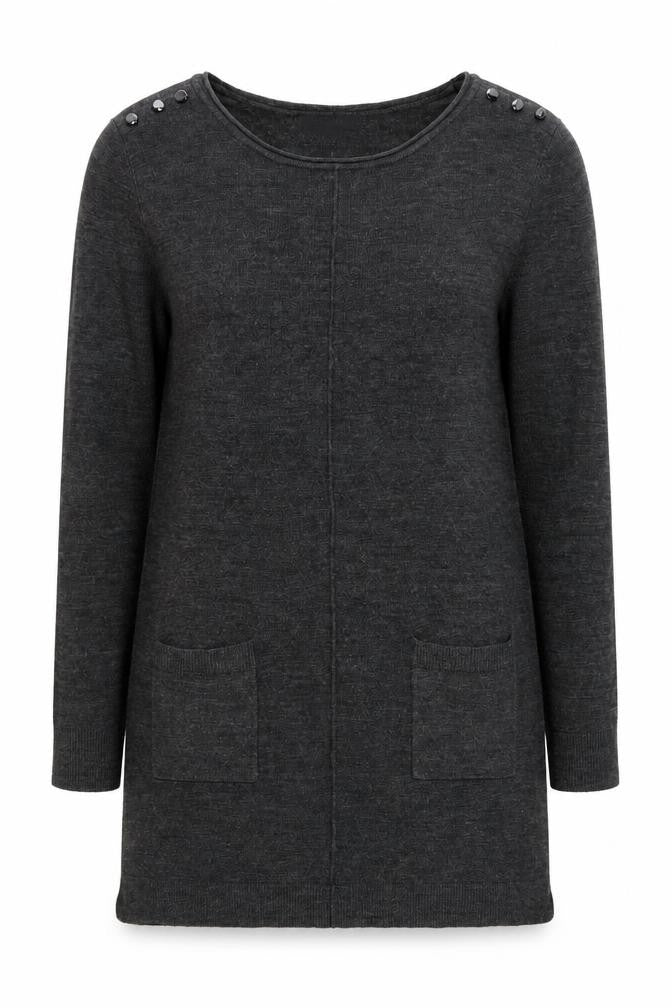 Womens UK Size 14 Primark Grey Pullover Jumper