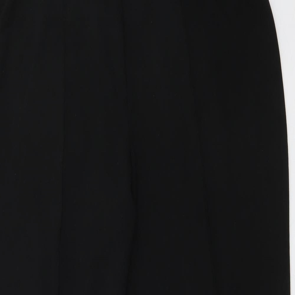 Womens UK Size 18 Isle Regular Fit  Black Trousers