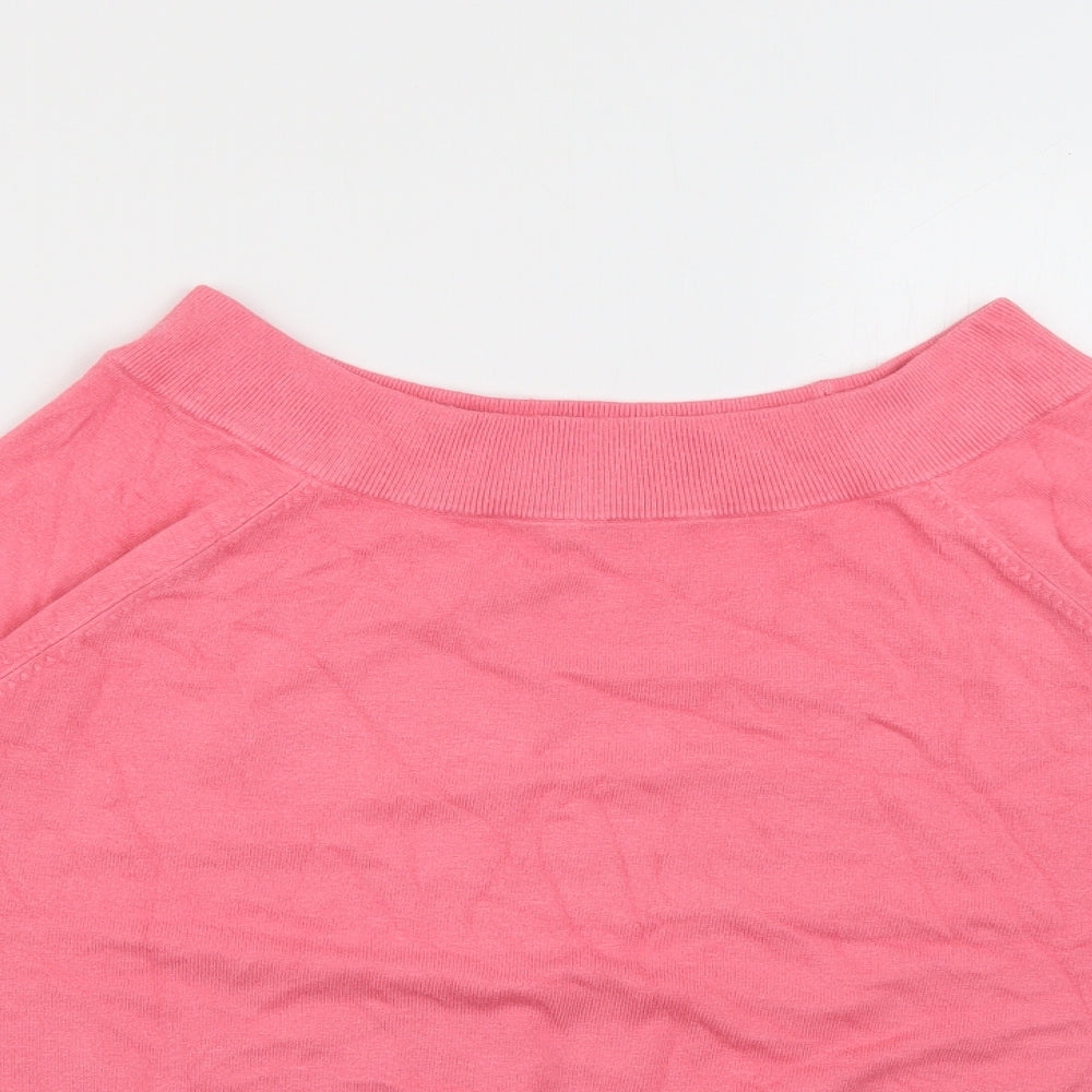 Womens UK Size 18 Collection Pink Pullover Jumper