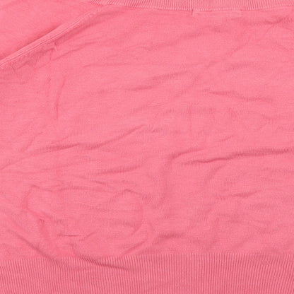 Womens UK Size 18 Collection Pink Pullover Jumper