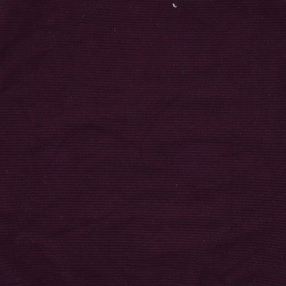 River Island Mens Purple Round Neck  Viscose Pullover Jumper Size M