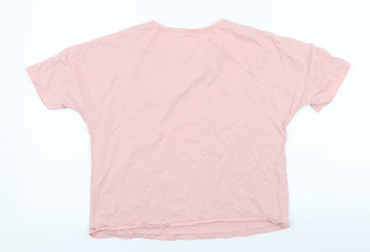Matalan Womens Pink  100% Cotton Top Pyjama Top Size XS   - bed & breakfast