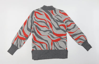 Womens UK Size S Marks and Spencer Grey Pullover Jumper