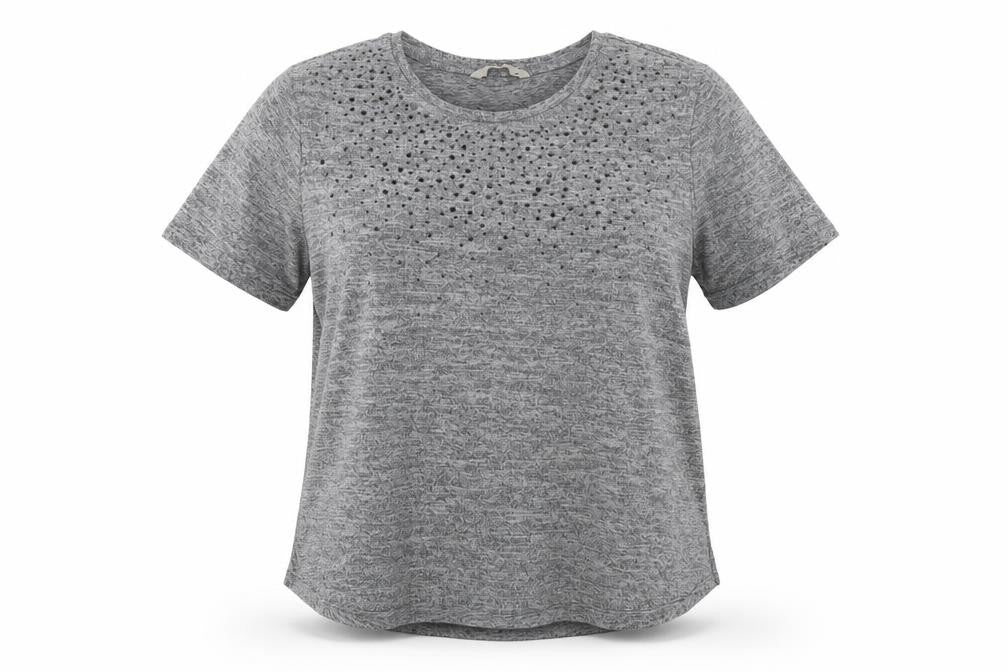 Womens UK Size 14 TU Grey Basic Blouse