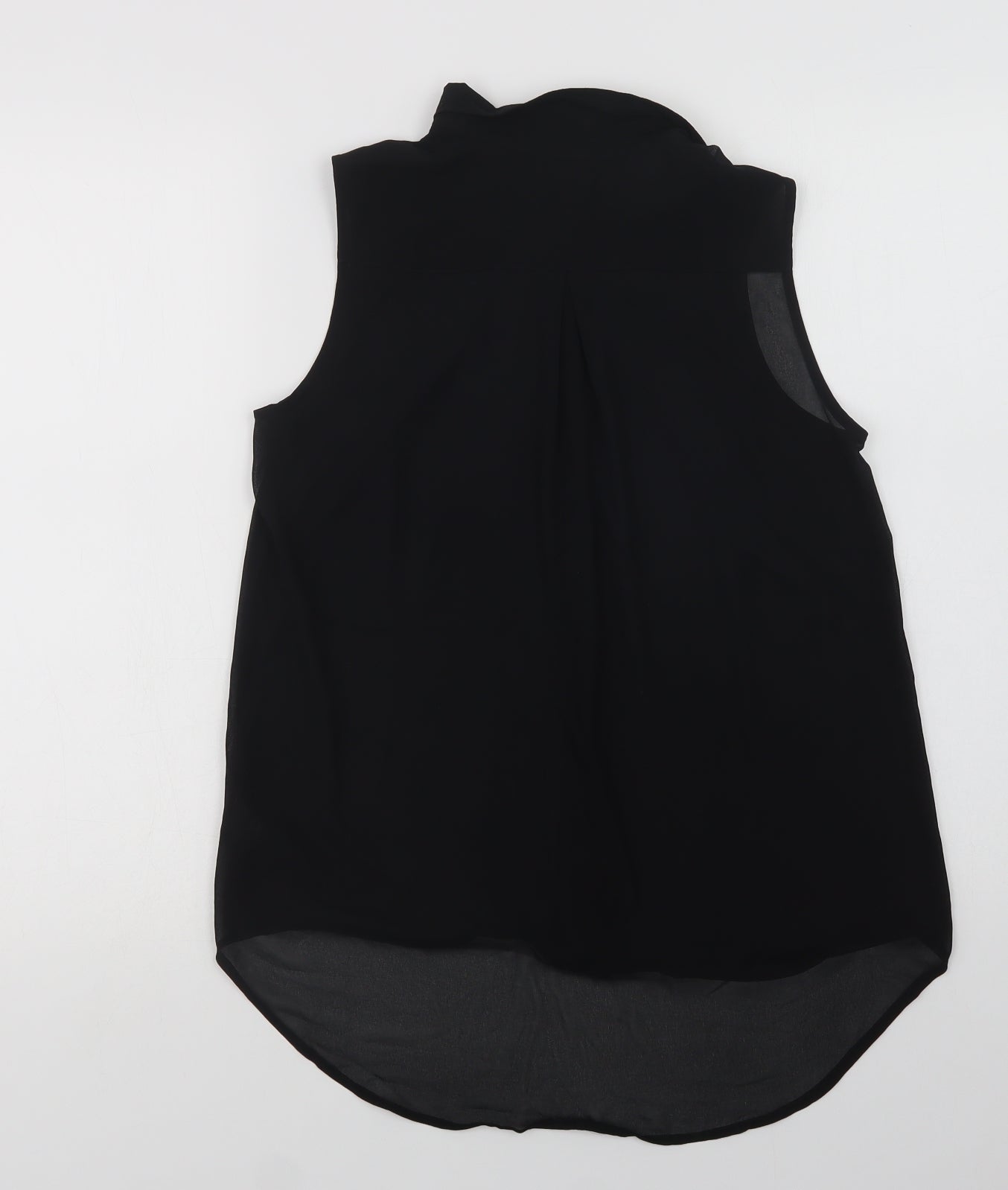 Womens UK Size 6 H&M Black Basic Blouse