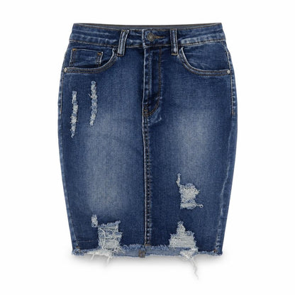 Womens UK Size S My Bestiny Mini Denim Skirt