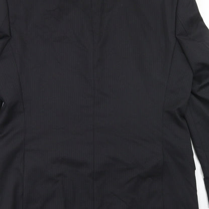 Mens UK Size 40 NEXT Regular Black Suit Jacket
