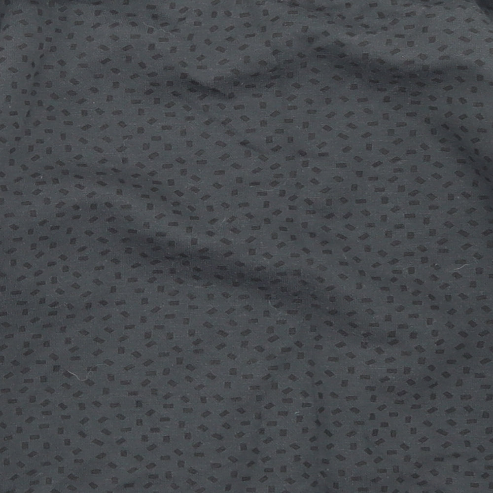 Primark Girls Grey Geometric Cotton Pullover Sweatshirt Size 7-8 Years   - Do What Makes You Happy