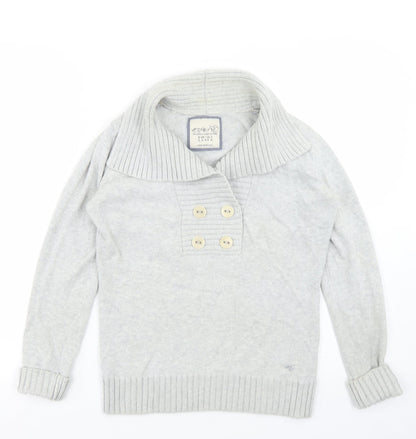 Womens UK Size M Esprit Grey Pullover Jumper