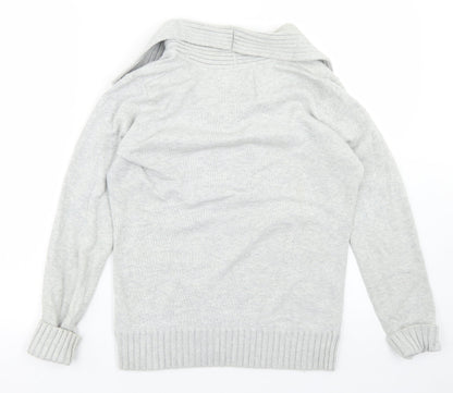Womens UK Size M Esprit Grey Pullover Jumper