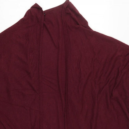 Womens UK Size XS NEXT Red Cardigan Jumper