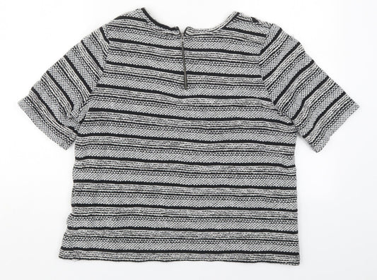 Womens UK Size 14 NEXT Grey Pullover Jumper