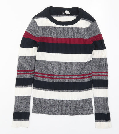 Womens UK Size S H&M Grey Pullover Jumper
