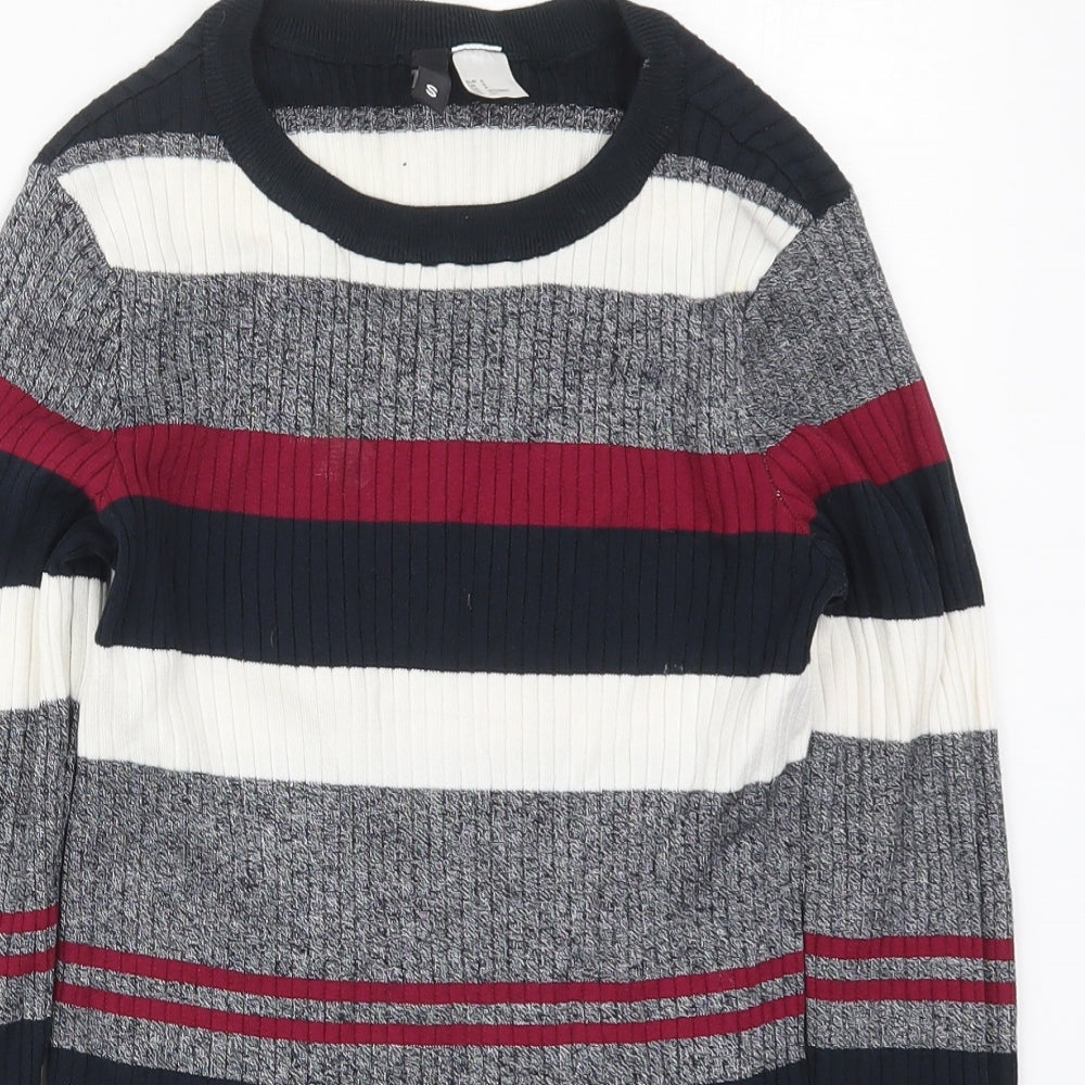 Womens UK Size S H&M Grey Pullover Jumper