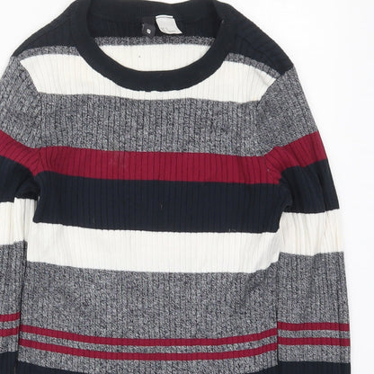 Womens UK Size S H&M Grey Pullover Jumper
