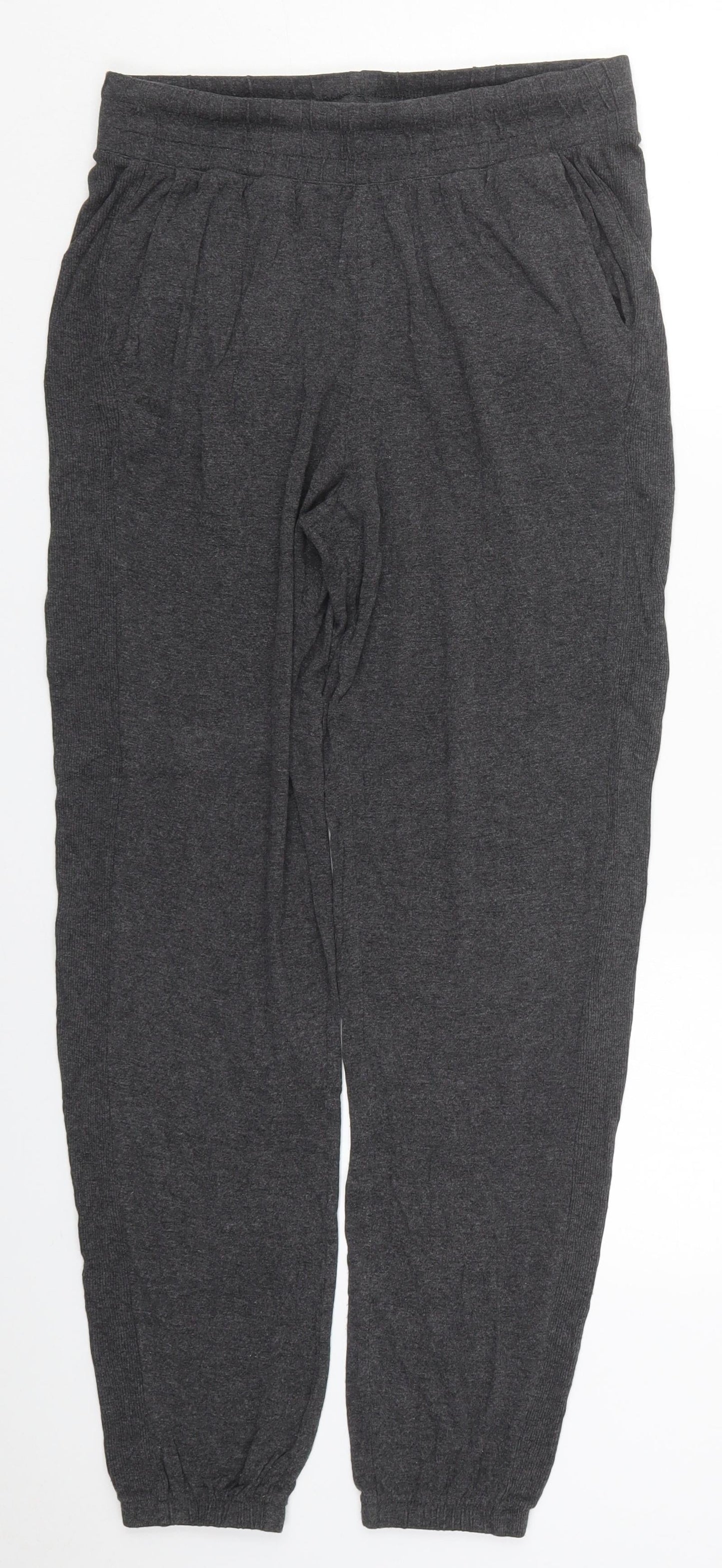 Womens UK Size S Dunnes Regular Fit  Grey Trousers