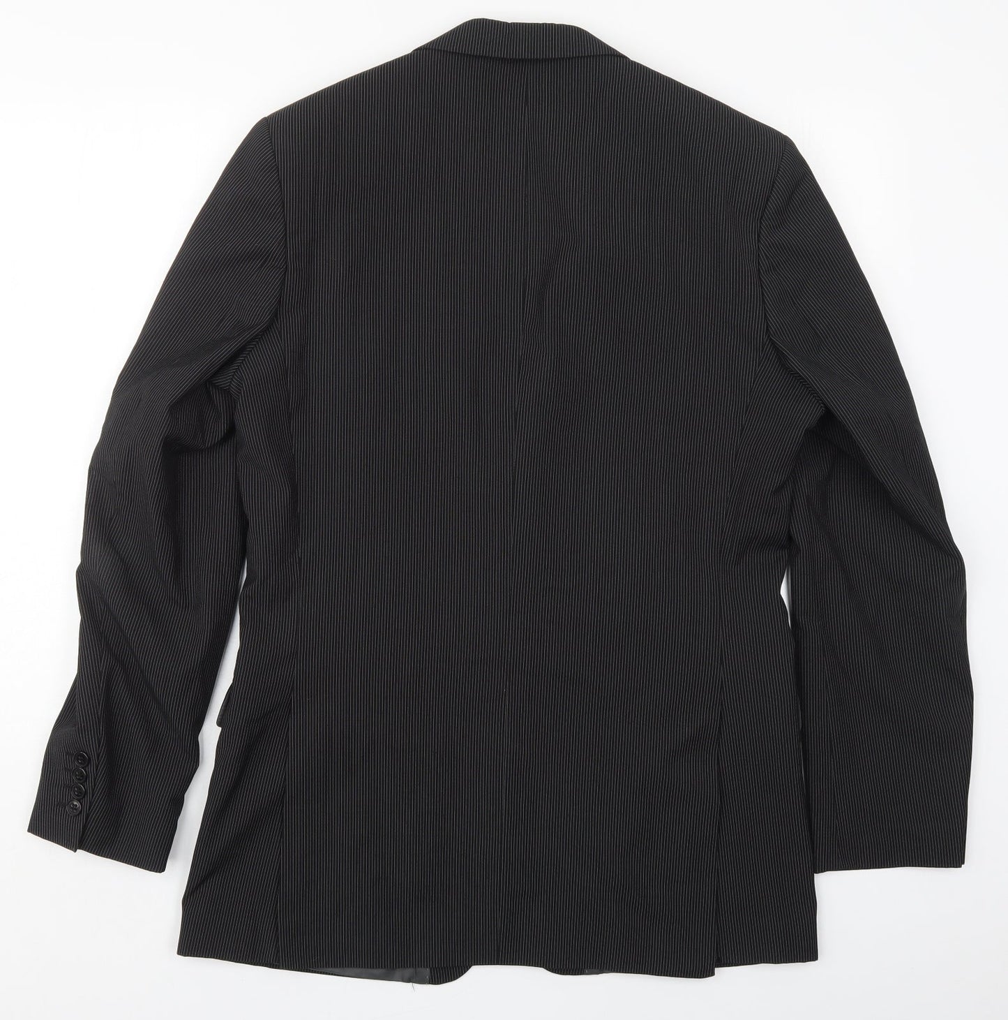 Mens UK Size 40 Burton Regular Black Suit Jacket