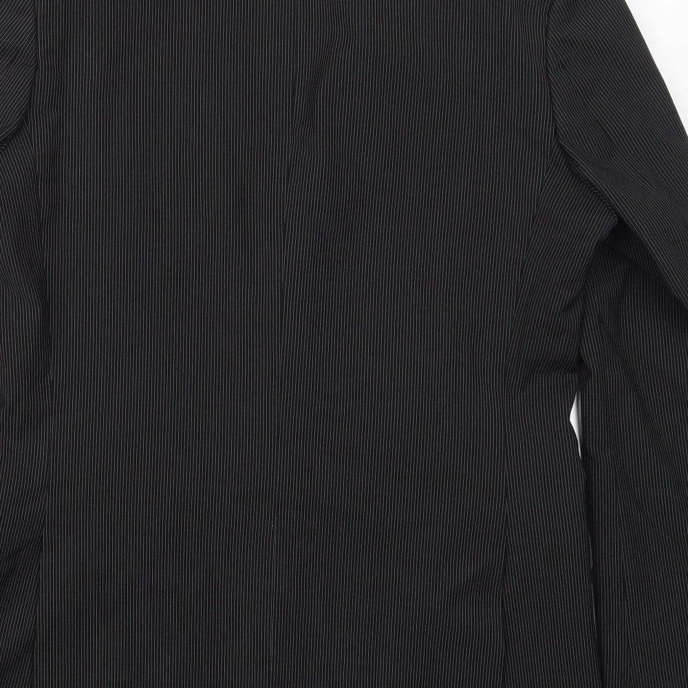 Mens UK Size 40 Burton Regular Black Suit Jacket