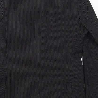 Mens UK Size 40 Burton Regular Black Suit Jacket