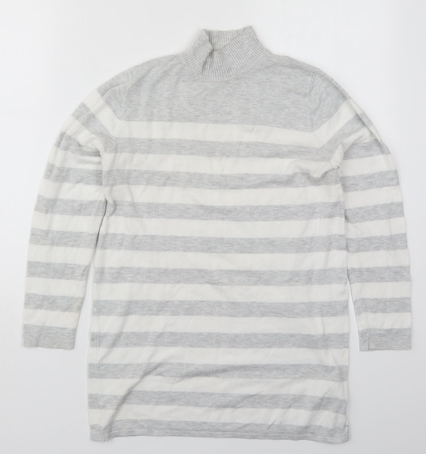 Womens UK Size 10 Atmosphere Grey Pullover Jumper