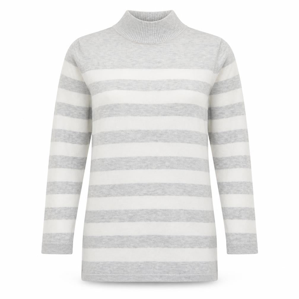 Womens UK Size 10 Atmosphere Grey Pullover Jumper
