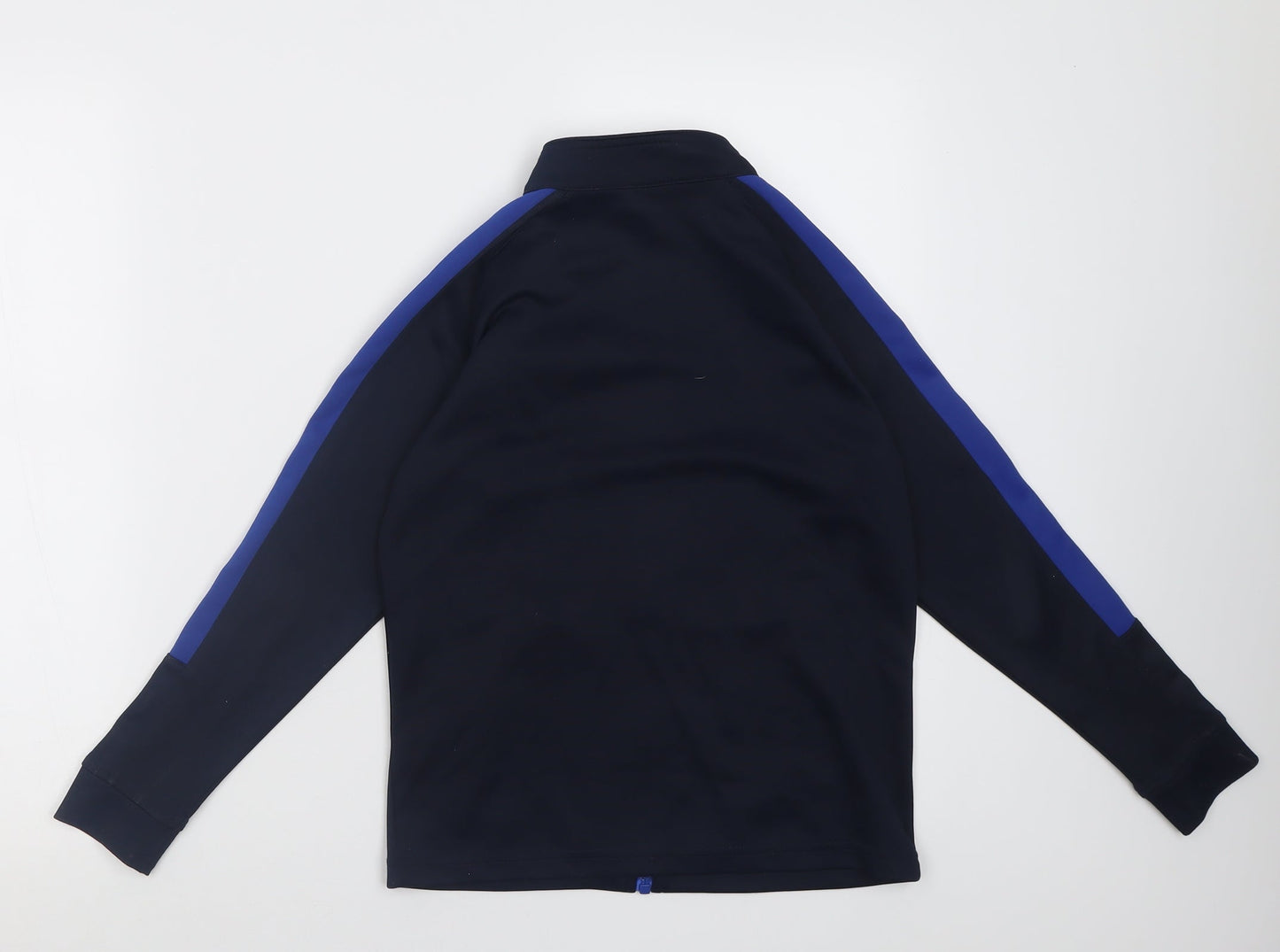 Finden Hales Boys Blue  Polyester Full Zip Sweatshirt Size 9-10 Years  Zip