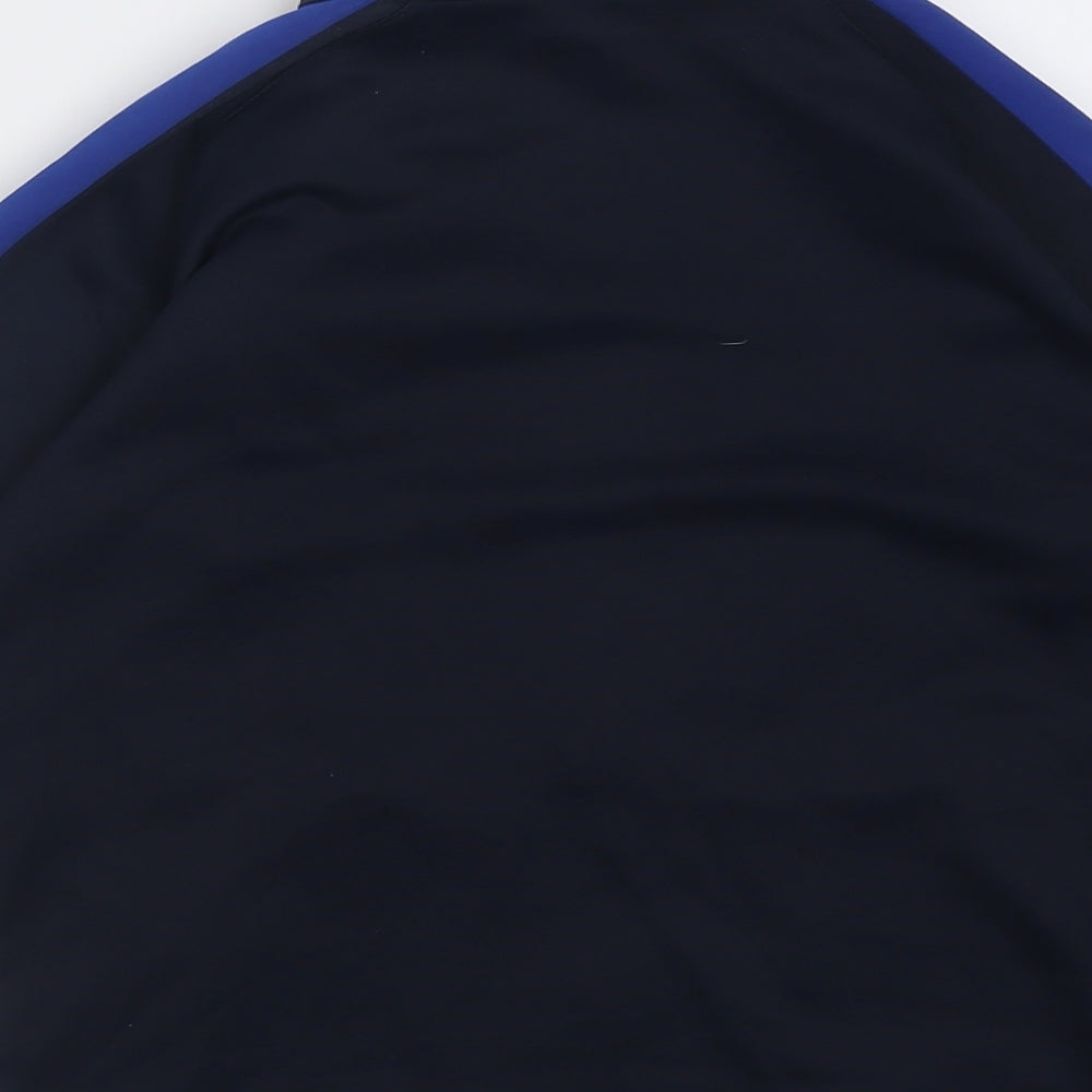 Finden Hales Boys Blue  Polyester Full Zip Sweatshirt Size 9-10 Years  Zip