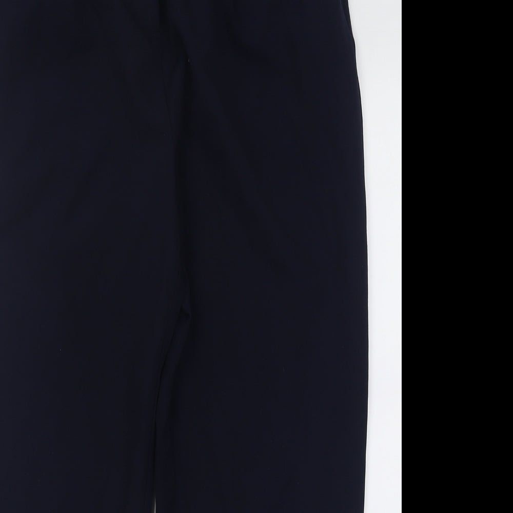 Womens UK Size 14 Marks and Spencer Regular Fit  Blue Trousers