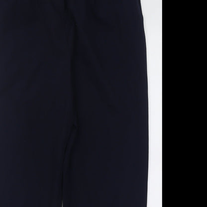 Womens UK Size 14 Marks and Spencer Regular Fit  Blue Trousers
