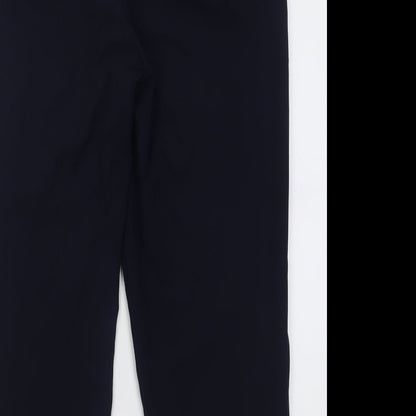 Womens UK Size 14 Marks and Spencer Regular Fit  Blue Trousers