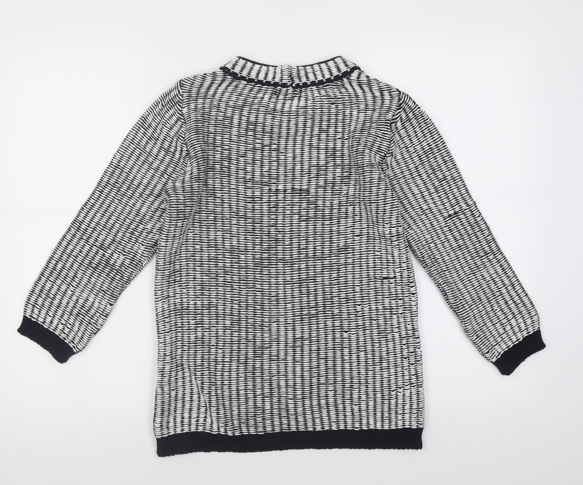 Womens UK Size S H&M White Pullover Jumper