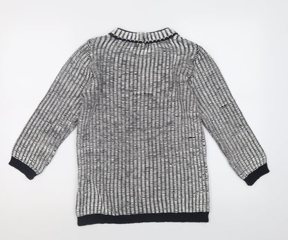 Womens UK Size S H&M White Pullover Jumper