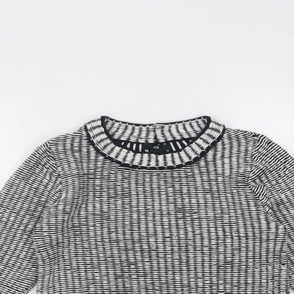 Womens UK Size S H&M White Pullover Jumper