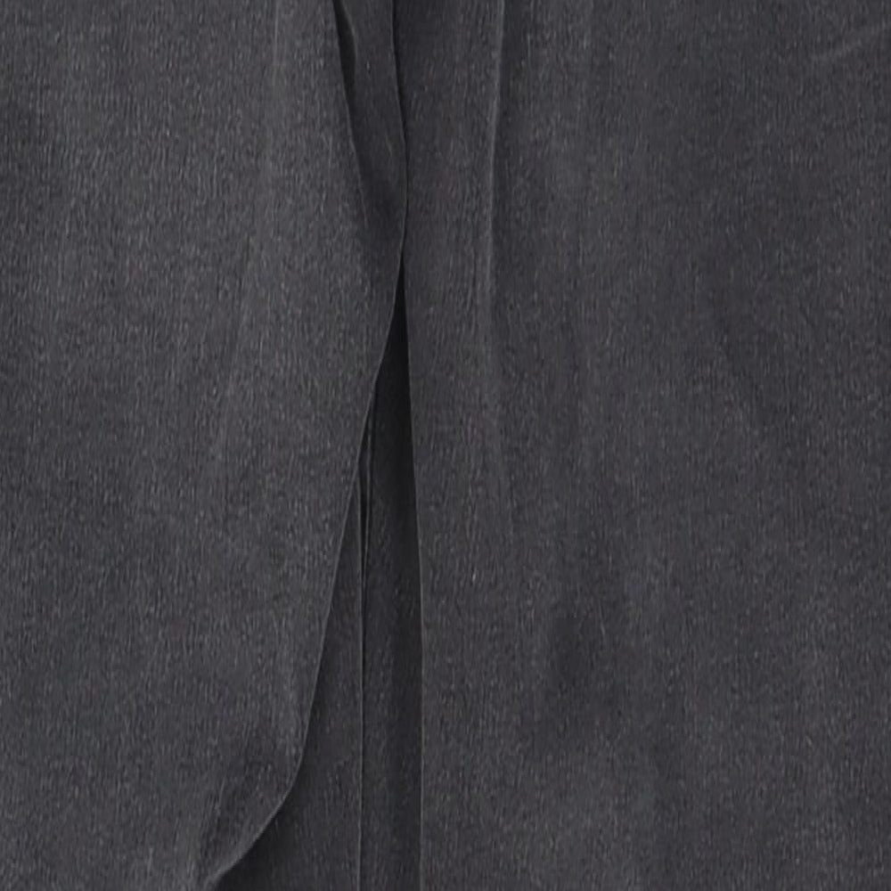 NEXT Womens Grey  Cotton Skinny Jeans Size 10 L28 in Regular