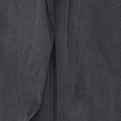 NEXT Womens Grey  Cotton Skinny Jeans Size 10 L28 in Regular