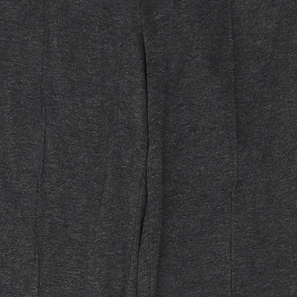 Womens UK Size 12 Marks and Spencer Regular Fit  Grey Trousers