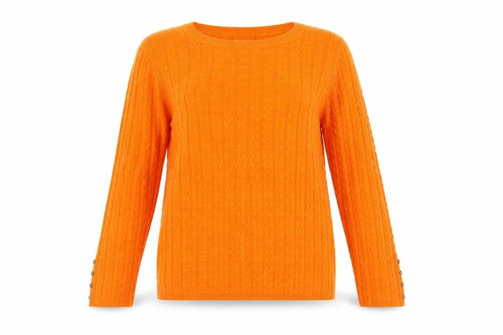 Womens UK Size 8 TU Orange Pullover Jumper