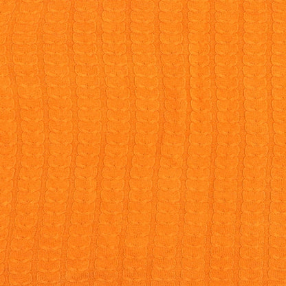 TU Womens Orange Round Neck  Acrylic Pullover Jumper Size 8