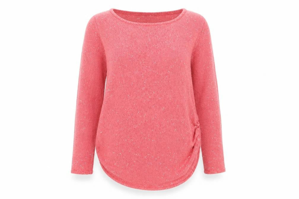 Womens UK Size M H&M Pink Pullover Jumper