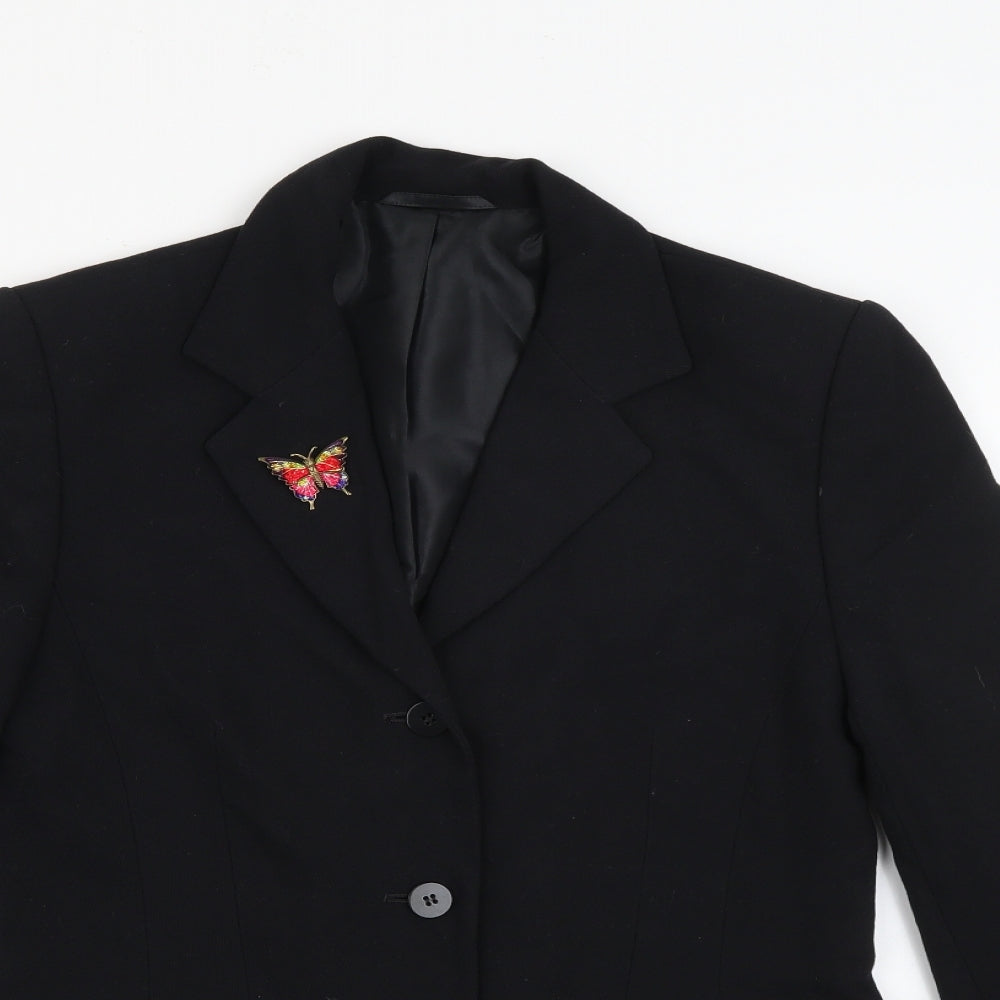 Womens UK Size 10 BHS Black Jacket
