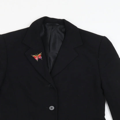 Womens UK Size 10 BHS Black Jacket