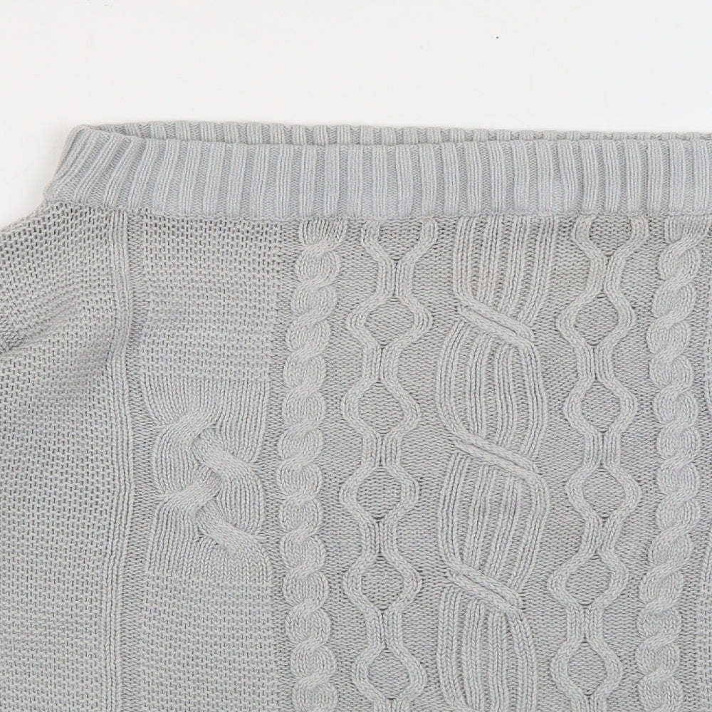 Womens UK Size 12 Be you Grey Pullover Jumper