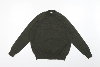 Primark Womens Green  Polyester Jersey T-Shirt Size L High Neck