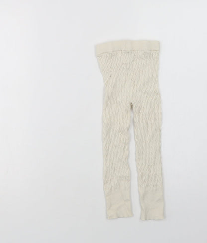 George Baby Beige  Viscose Jogger Leggings Size 18-24 Months