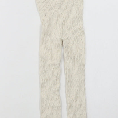 George Baby Beige  Viscose Jogger Leggings Size 18-24 Months